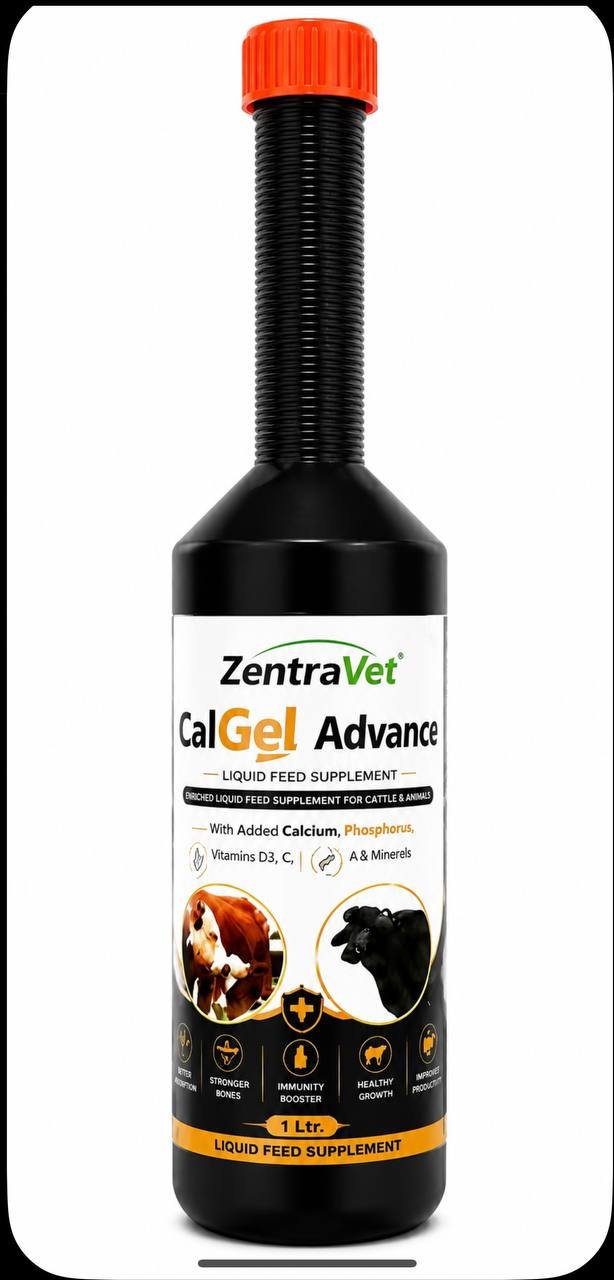 CalGel Advance liquid feed supplement bottle
